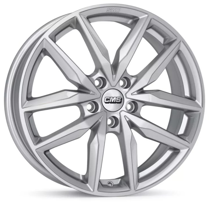 CMS WHEELS C28 ZILVER 4250314126088